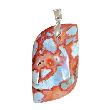 Pendentifs Agate Rouge Forme S