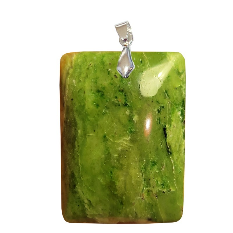 Pendentifs Chrysoprase Rectangle