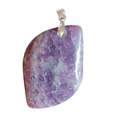 Pendentifs lépidolite Indienne Forme S