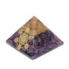 Pyramides Améthyste Orgonite 7.5 cm