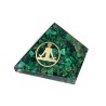Pyramides Véritable Malachite Orgonite Bouddha 5 cm