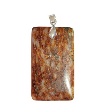 Pendentifs Grenatite de Madagascar Rectangle