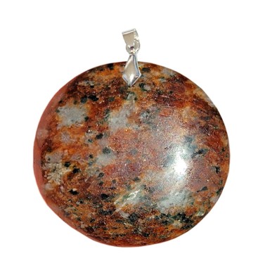 Pendentifs Grenatite de Madagascar Rond