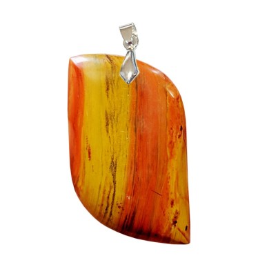 Pendentif Jaspe Multicolore Forme S