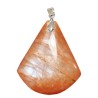 Pendentifs Feldspath (Microcline) Orangé EXTRA Triangle