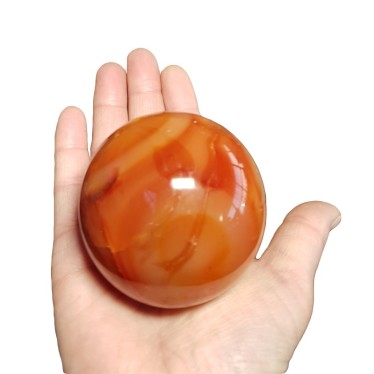 Sphère en Cornaline