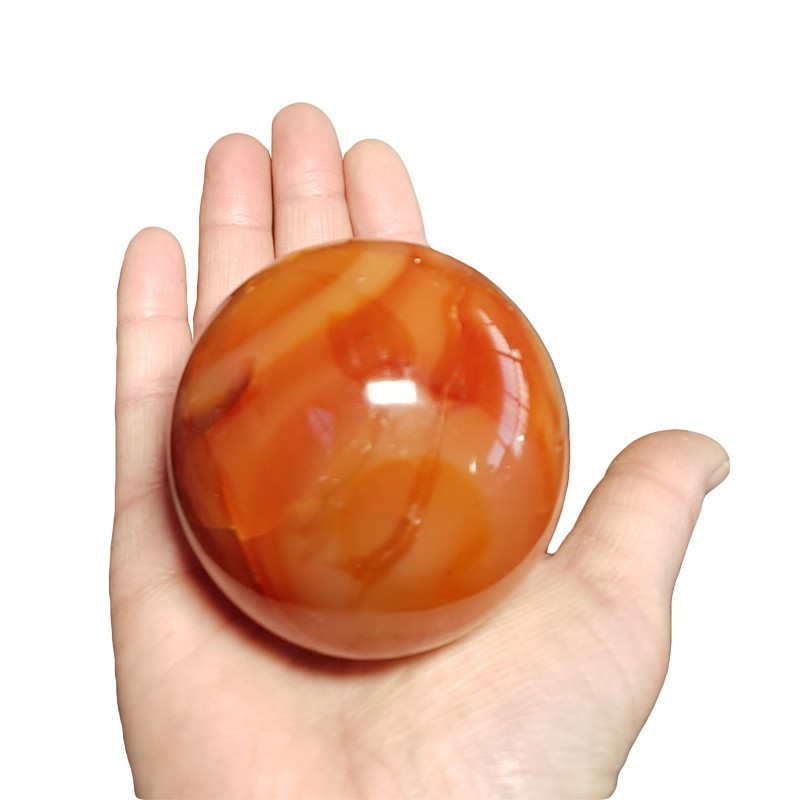 Sphère en Cornaline