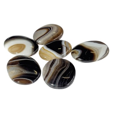 Galets plats Onyx Rubané (Sulemani)