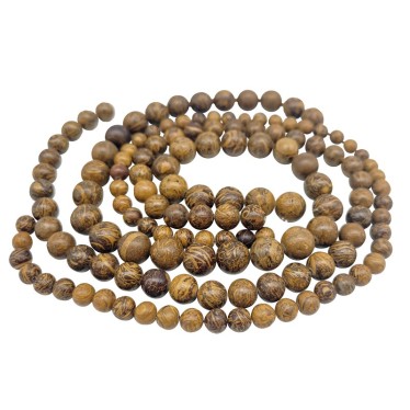 Perles Jaspe Mariam (Pierre de Calligraphie)