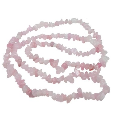 Quartz Rose Longueur Fils...