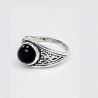 Bague Onyx & Argent 925