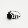 Bague Onyx & Argent 925