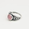 bague Quartz Rose & Argent 925