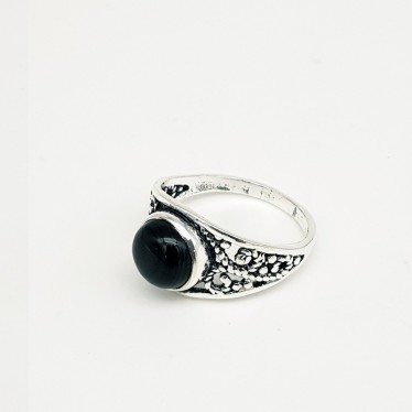 Bague Onyx & Argent 925