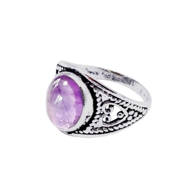 Bague Améthyste & Argent 925