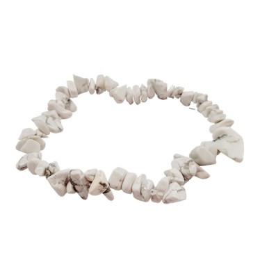 Bracelet Baroque en Howlite Magnésite