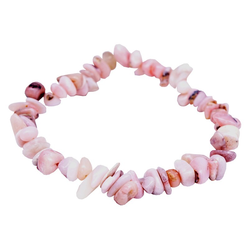 Bracelet Baroque en Opale Rose