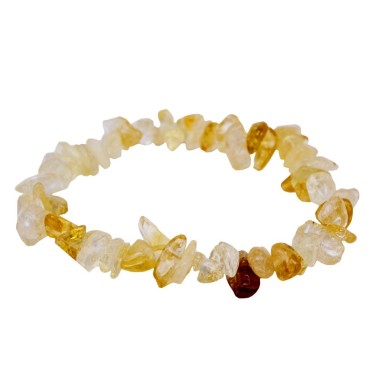 Bracelet Baroque en Citrine Naturelle