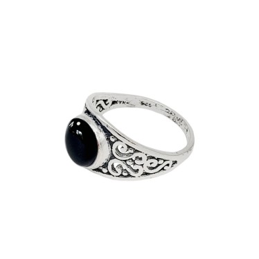 Bague Onyx & Argent 925