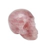 Crâne Quartz Rose 11 x 13 x 9 cm 2.39 Kg