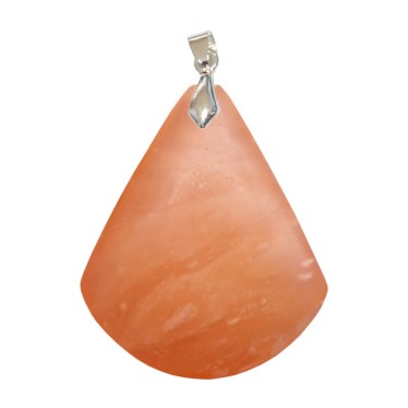 Pendentifs Calcite Orange EXTRA Triangle