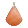 Pendentifs Calcite Orange EXTRA Triangle