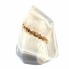 Pointe Polie Agate avec Géode 17 cm