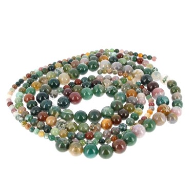 Perles Agate Indienne