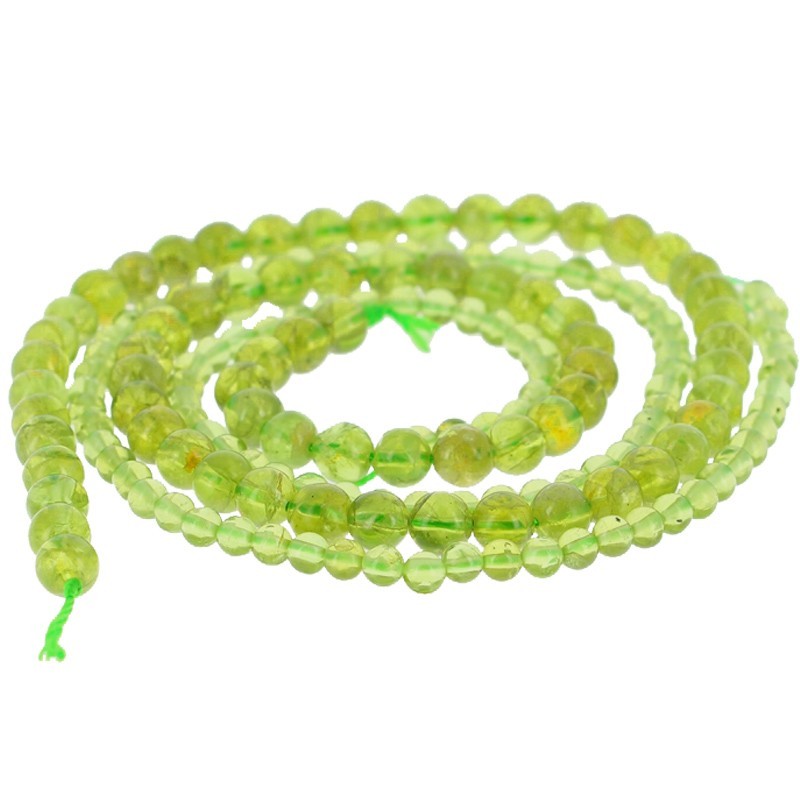 Perles Véritable Péridot EXTRA
