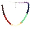 Collier 7 chakras Billes 10 mm