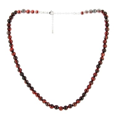 Collier Œil de Taureau Billes 6 mm