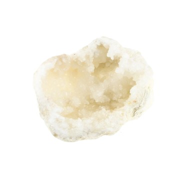 1/2 Géode de Cristal de Roche Creuses 18 cm environ