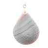 Pendentif Jaspe Zebra de Madagascar Goutte