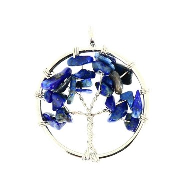 Cercle Lapis-Lazuli Arbre de Vie