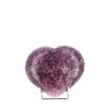 Grand Cœur Lépidolite de Madagascar