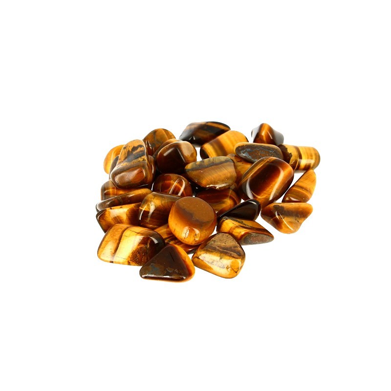 100 g Œil de Tigre EXTRA Pierres Roulées