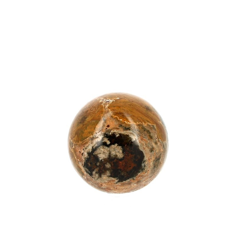 Sphère Jaspe Orbiculaire de Madagascar Ø 8.5 cm