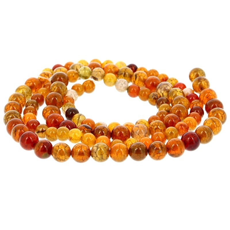 Perles Agate Dragon EXTRA