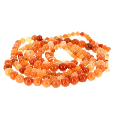 Perles Aventurine Rouge