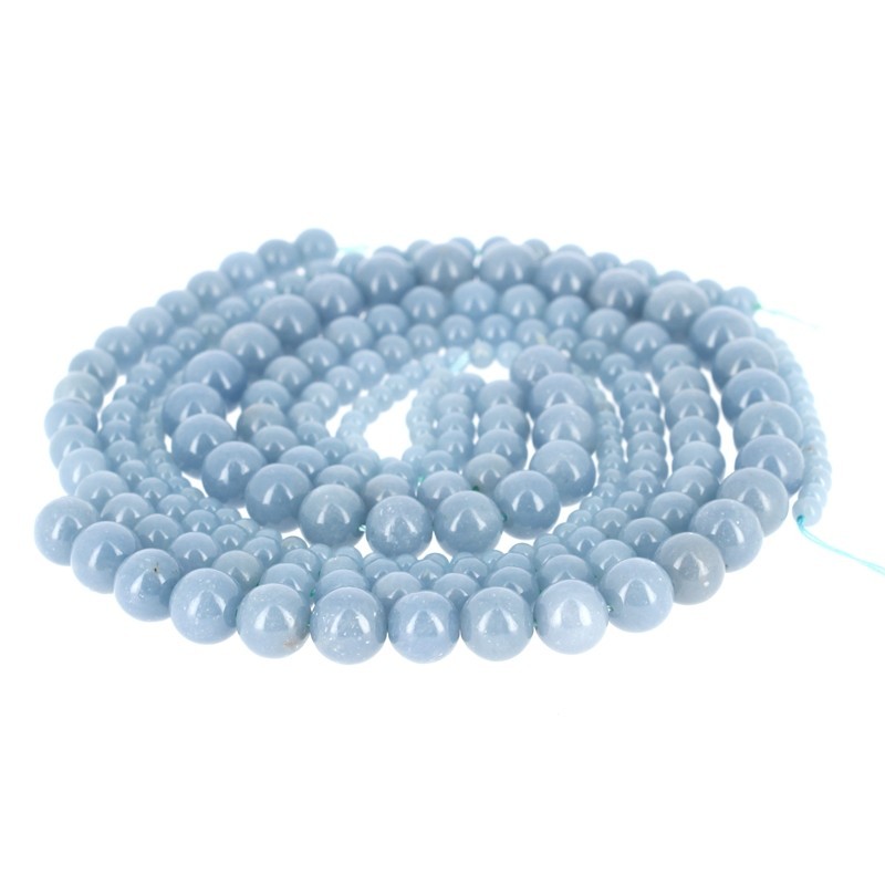Perles Angélite EXTRA