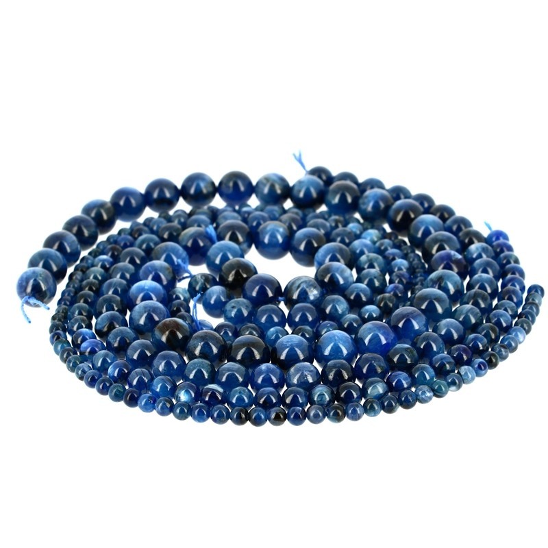 Perles Véritable Cyanite EXTRA (Superbe Qualité)