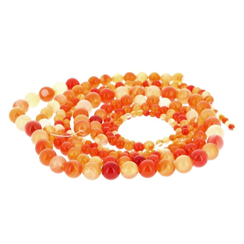 Perles Cornaline