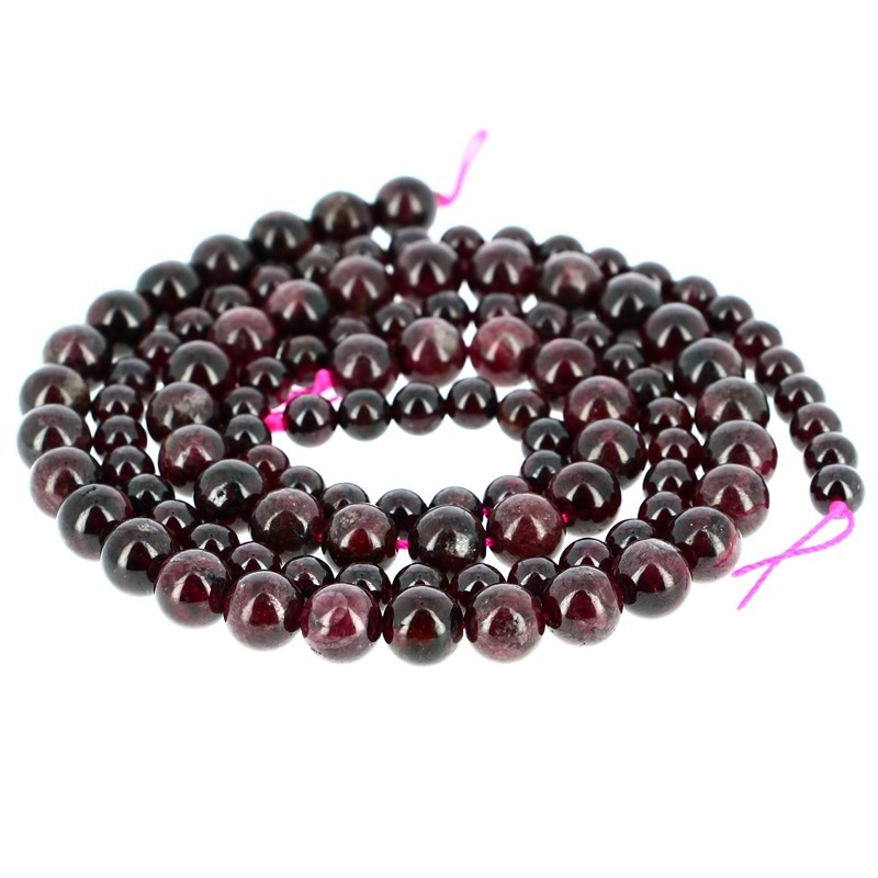 Perles Grenat EXTRA