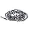 Perles Obsidienne Flocon de Neige