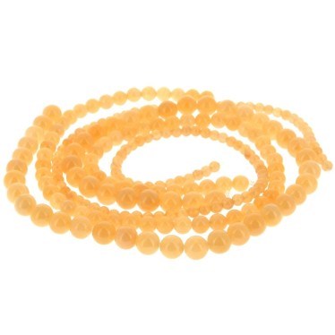 Perles Jade Miel EXTRA