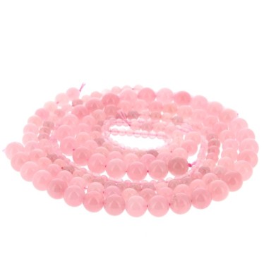 Perles Quartz Rose de...