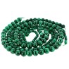 Perles Véritable Malachite AA (Foncée)