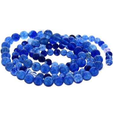 Perles Cyanite (teintée)