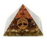 Labradorite Pyramides Orgonite Arbre de Vie 7.5 cm