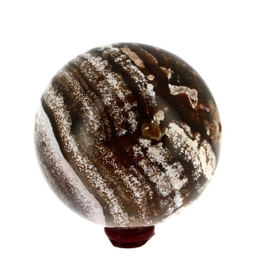 Sphère Jaspe Orbiculaire de Madagascar Ø 9.5 cm